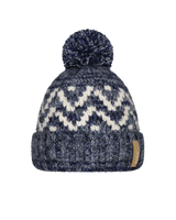 The Barts Mens Desper Beanie in Navy