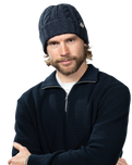 The Barts Mens Kaen Beanie in Navy