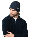 The Barts Mens Kaen Beanie in Navy