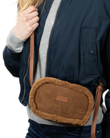 The Barts Aedey Shoulder Bag in Dark Brown