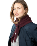 The Barts Womens Neolana Scarf in Aubergine
