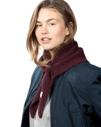 The Barts Womens Neolana Scarf in Aubergine