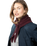 The Barts Womens Neolana Scarf in Aubergine