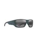 The Maui Jim Keha Polarised Sunglasses in Matte Dark Military Green & Neutral Grey