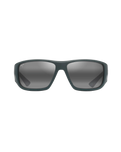 The Maui Jim Keha Polarised Sunglasses in Matte Dark Military Green & Neutral Grey