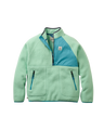 The Passenger Womens Home Sherpa Fleece Jacket in Seafoam