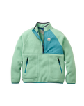 The Passenger Womens Home Sherpa Fleece Jacket in Seafoam