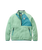 The Passenger Womens Home Sherpa Fleece Jacket in Seafoam