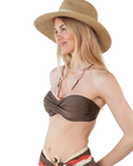 The Barts Womens Wandeer Hat in Light Brown