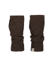 The Barts Womens Fhearna Fingerless Gloves in Dark Brown