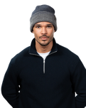 The Barts Mens Ortler Beanie in Navy