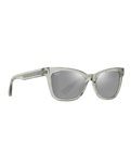 The Maui Jim Hiwahiwa Polarised Wrap Sunglasses in Shiny Transparent Sage & Neutral Grey | Available at Anns Cottage