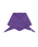 The Barts Womens Fhearna Scarf in Purple