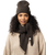 The Barts Womens Fhearna Scarf in Dark Brown