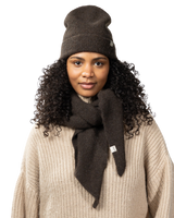The Barts Womens Fhearna Scarf in Dark Brown
