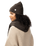 The Barts Womens Fhearna Scarf in Dark Brown