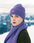 Ardelve Beanie in Purple