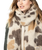 The Barts Womens Cowcoon Scarf in Brown