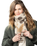 The Barts Womens Cowcoon Scarf in Brown