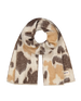 The Barts Womens Cowcoon Scarf in Brown