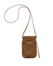 The Barts Womens Aedey Phone Bag in Dark Brown
