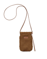 The Barts Womens Aedey Phone Bag in Dark Brown