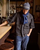 The Barts Mens Cristofs Beanie in Navy