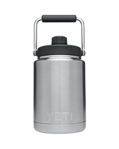 The Yeti Rambler 1/2 Gallon Jug in Stainless Steel