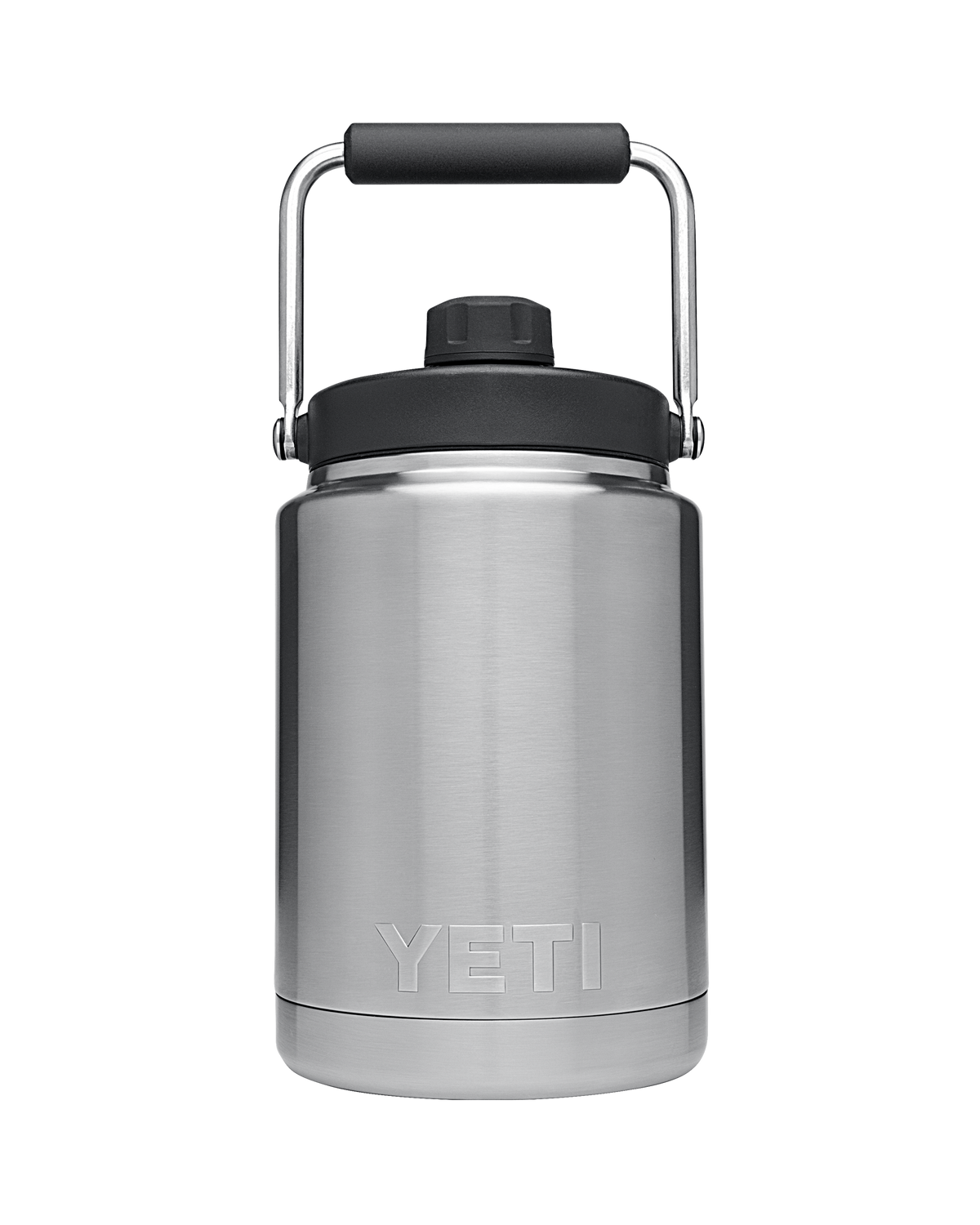 The Yeti Rambler 1/2 Gallon Jug in Stainless Steel