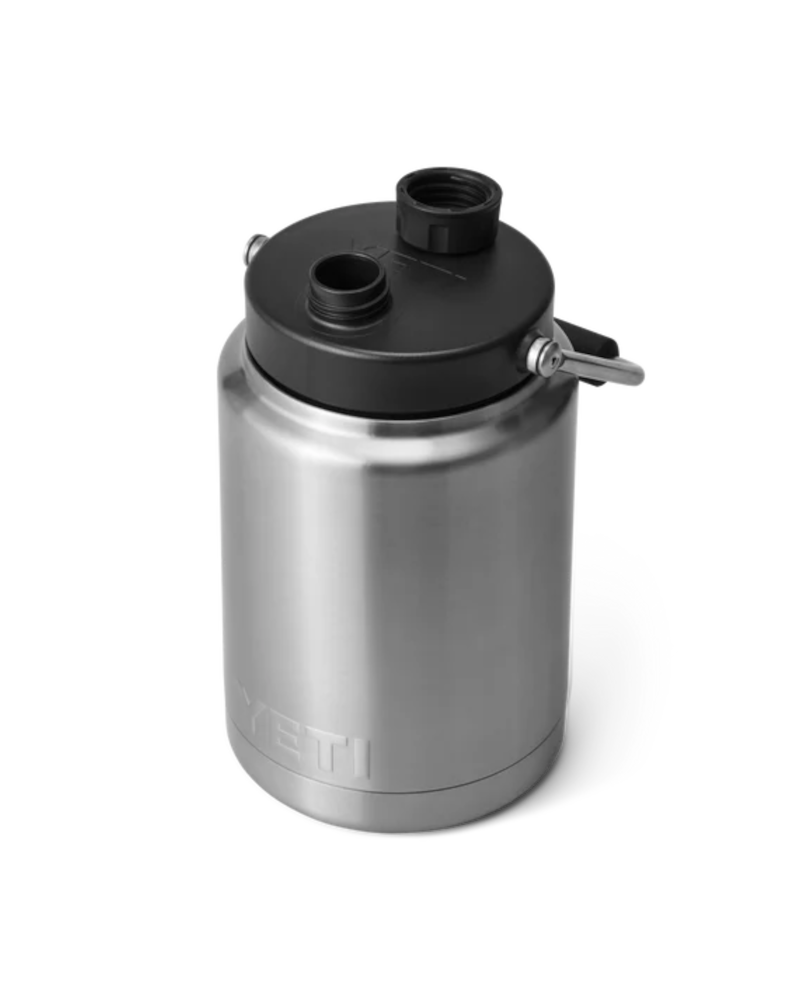 The Yeti Rambler 1/2 Gallon Jug in Stainless Steel