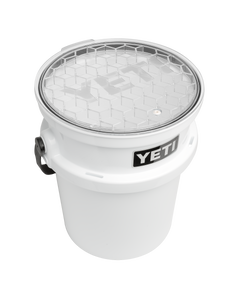 The Yeti LoadOut Bucket Lid in Clear