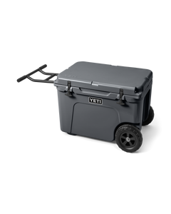 The Yeti Tundra Haul Wheeled Cooler in Charcoal