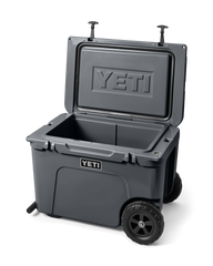 The Yeti Tundra Haul Wheeled Cooler in Charcoal