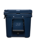 The Yeti Tundra 35 Cooler in Navy