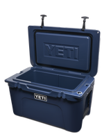 The Yeti Tundra 45 Cooler in Navy