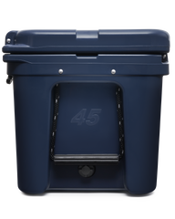 The Yeti Tundra 45 Cooler in Navy