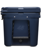 The Yeti Tundra 45 Cooler in Navy