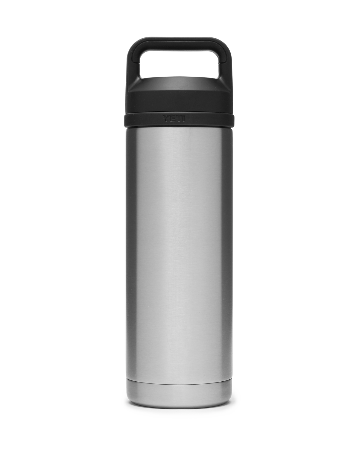 The Yeti Rambler 18oz Bottle with Chug Cap in Steel
