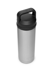 The Yeti Rambler 18oz Bottle with Chug Cap in Steel