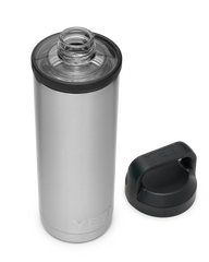 The Yeti Rambler 18oz Bottle with Chug Cap in Steel