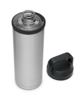 The Yeti Rambler 18oz Bottle with Chug Cap in Steel