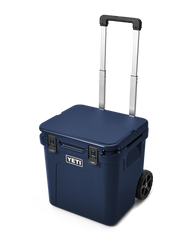 The Yeti Roadie 48 Wheeled Cooler in Navy