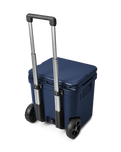 The Yeti Roadie 48 Wheeled Cooler in Navy