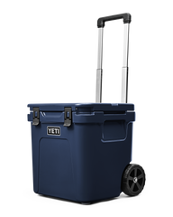 The Yeti Roadie 48 Wheeled Cooler in Navy