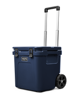 The Yeti Roadie 48 Wheeled Cooler in Navy
