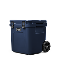 The Yeti Roadie 48 Wheeled Cooler in Navy