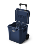 The Yeti Roadie 48 Wheeled Cooler in Navy