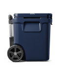 The Yeti Roadie 48 Wheeled Cooler in Navy