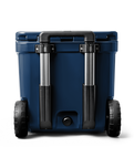 The Yeti Roadie 48 Wheeled Cooler in Navy