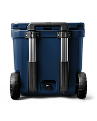 The Yeti Roadie 48 Wheeled Cooler in Navy